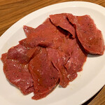 焼肉 ジャンボ - ハツ 1100円