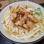 丼拓 - ごぼう天うどん（柔麺）