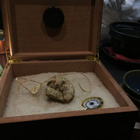 秋田牛鉄板焼 銀座五明 - 箱入りトリュフの存在感