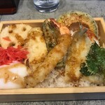 天ぷら酒場 ててて天 - 辛いてて天丼