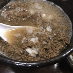 安兵衛 - 和牛そぼろスープ茶漬けアップ