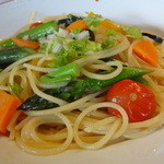 ハーベリー　 - 春野菜のスパゲッティーニ（2012.4.30のランチメニューの１つ）