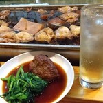 博多のおでん - ハイボール&つくね&春菊