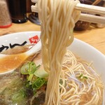 らあめん天 - 麺