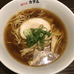 鶏そば カヲル - 鶏そば醤油（730円）