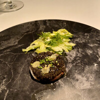 リストランテ･ヒロ チェントロ 丸ビル店 - 下は鯛だったかな。上はキャビア。
