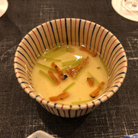 みつき - 蛤の茶碗蒸し 炙ったくちこ乗せ