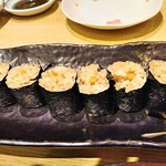 烏賊 鮨ダイニング 鮮助 - ゴボウの細巻き、〆に最高！