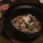 オストレア oysterbar&restaurant - 牡蠣ピラフ