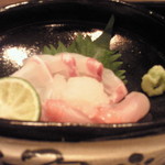 車力門 ちゃわんぶ - お刺身　鯛　金目鯛