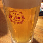 和磊 - オリオンビールの生ビール