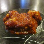 欽ちゃん焼肉 168 - 味噌てっちゃん 400円 + 激辛 30円 ＝ 430円（税別）。　　　　　2020.03.19