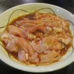 欽ちゃん焼肉 168 - 豚ホルモン（とんちゃん）99円（税別）。　　　　　2020.03.19