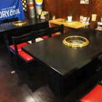 欽ちゃん焼肉 168 - 店内の様子。　　　　　2020.03.19