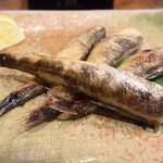 メヒカリの塩焼き