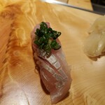 Edomae Gatten Sushi - 鯵も美味しい