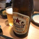 Okinawa Sakaba Haisai - ＊サッポロラガー中瓶（¥590）