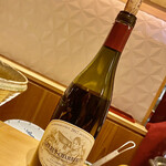 銀座 しのはら - サービスのお薦め赤ワイン。