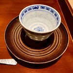 銀座 しのはら - 最初の白湯？