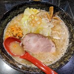 Mendokoro Hasumi - まぐろ豚骨味噌ラーメン