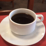 Bisutoro Guruman - 食後のコーヒー。