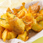 Potato frit with rosemary flavor