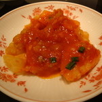 赤坂璃宮 - 烏賊（チリソース）