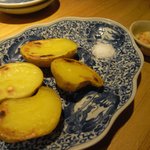 福わらい - インカのめざめ酒盗バター添え[400円]