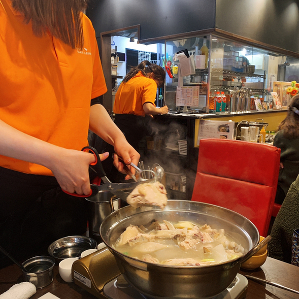 コリア タッカンマリ 新大久保 韓国鍋 食べログ