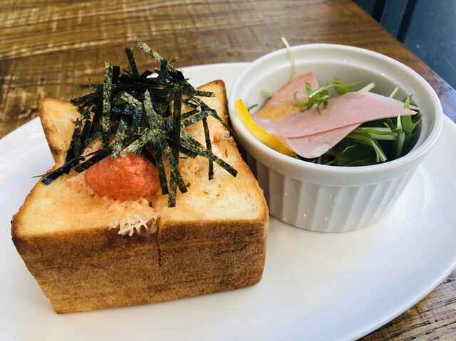 博多限定ムーめんたい おいしかった By ペナン パンとエスプレッソと 博多っと 祇園 カフェ 食べログ