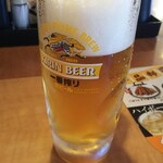 久兵衛屋 - 半額生ビール