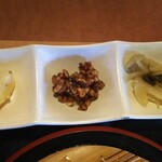 久兵衛屋 - くるみそば膳 お摘まみ