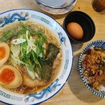 もんど - 蔵出し醤油麺(味玉いり）　2020.3