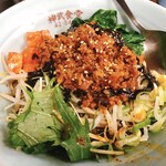 神武食堂 - 黒ごま汁なし坦々麺