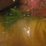 中華蕎麦 蘭鋳 - GW限定の塩(スープ)