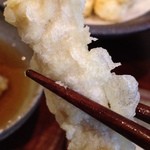 手挽きそば 一心 - エリンギも、美味しかった〜o(^▽^)o