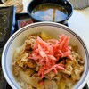 吉野家 - 料理写真:W定食牛皿セルフ牛丼