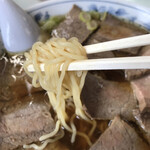 皿谷食堂 - 麺アップ