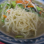 Chuuka Ryourigyouza Ya - 野菜タン麺の麺