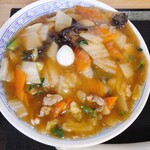 神武食堂 - 中華丼 700円