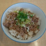 博多塩ラーメン　城 - 豚飯