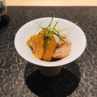 すし昇 - カワハギの肝和え　絶品！