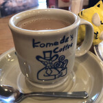 Komeda Kohi Ten - カフェオーレを選択