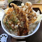 天ぷら 梵 - 穴子天丼　950円