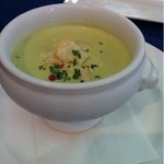 Sutorobaya - グリーンピースのスープ 冷製
