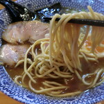 らーめん侘助 - ストレート自家製麺
