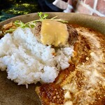 櫻茶屋 - チーズハンバーグカレー
