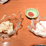 肉料理かなえ - ミノの湯引き