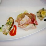 Ristorante Crocifisso - 前菜三種