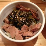 つじ田 - 【2012/5】高菜ごはん＋α